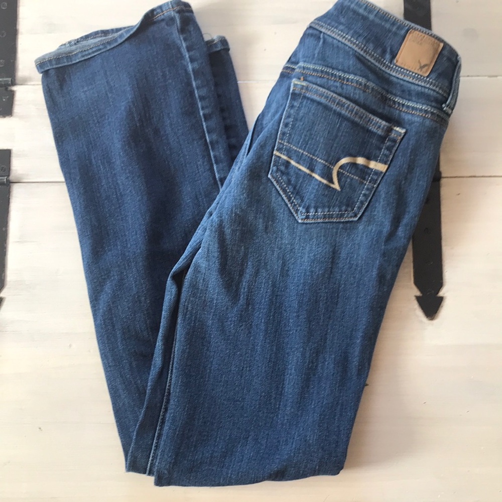 2/40$!! 🔔
 🦅AMERICAN EAGLE JEANS || SIZE 4